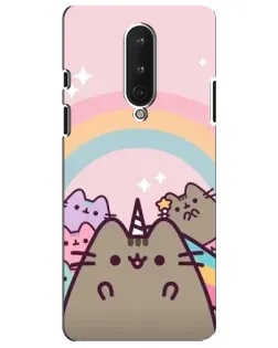 Чехол для OnePlus 8 с картинкой «Единорог Pusheen» Чехол для OnePlus 8 с картинкой «Единорог Pusheen»