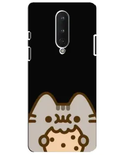 Чохол для OnePlus 8 з картинкою «Пушин на чорному»