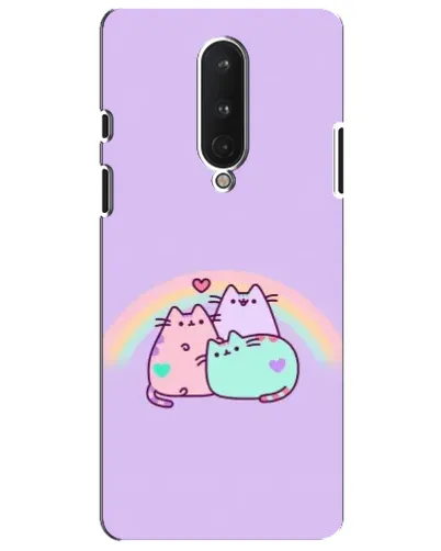 Чохол для OnePlus 8 з картинкою «Веселкові Пушини» Чохол для OnePlus 8 з картинкою «Веселкові Пушини»