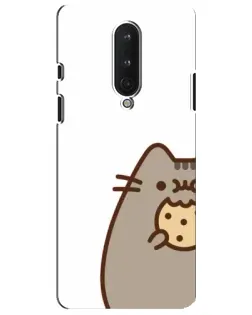 Чохол для OnePlus 8 з картинкою «Пушин з печивом»
