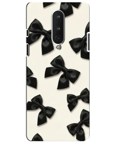 Чохол для OnePlus 8 з картинкою «Чорні бантики» Чохол для OnePlus 8 з картинкою «Чорні бантики»