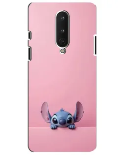 Чехол для OnePlus 8 с картинкой «Stitch выглядывает» Чехол для OnePlus 8 с картинкой «Stitch выглядывает»