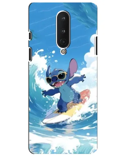 Чехол для OnePlus 8 с картинкой «Стич на волне» Чехол для OnePlus 8 с картинкой «Стич на волне»