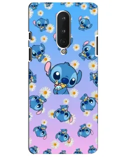 Чехол для OnePlus 8 с картинкой «Паттерн со Стичем» Чехол для OnePlus 8 с картинкой «Паттерн со Стичем»
