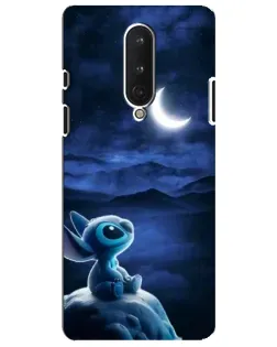 Чехол для OnePlus 8 с картинкой «Лунная ночь Стича» Чехол для OnePlus 8 с картинкой «Лунная ночь Стича»