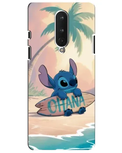 Чехол для OnePlus 8 с картинкой «Стич на серфе» Чехол для OnePlus 8 с картинкой «Стич на серфе»