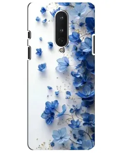 Чохол для OnePlus 8 з картинкою «Блакитний квітковий каскад» Чохол для OnePlus 8 з картинкою «Блакитний квітковий каскад»