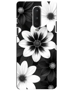 Чохол для OnePlus 8 з картинкою «Монохромні айстри» Чохол для OnePlus 8 з картинкою «Монохромні айстри»