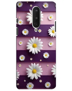 Чохол для OnePlus 8 з картинкою «Ромашки на фіолетовому» Чохол для OnePlus 8 з картинкою «Ромашки на фіолетовому»