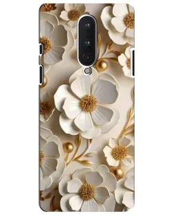 Чохол для OnePlus 8 з картинкою «Білі паперові квіти» Чохол для OnePlus 8 з картинкою «Білі паперові квіти»