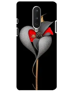 Чохол для OnePlus 8 з картинкою «Срібна фантазійна квітка» Чохол для OnePlus 8 з картинкою «Срібна фантазійна квітка»