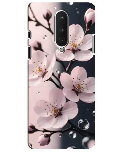 Чохол для OnePlus 8 з картинкою «Ніжня сакура та краплі» Чохол для OnePlus 8 з картинкою «Ніжня сакура та краплі»