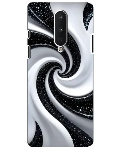 Чохол для OnePlus 8 з картинкою «Чорно-біла спіраль» Чохол для OnePlus 8 з картинкою «Чорно-біла спіраль»