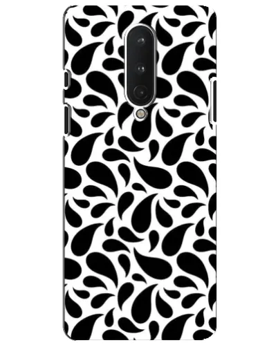 Чохол для OnePlus 8 з картинкою «Контрастні чорні краплі» Чохол для OnePlus 8 з картинкою «Контрастні чорні краплі»