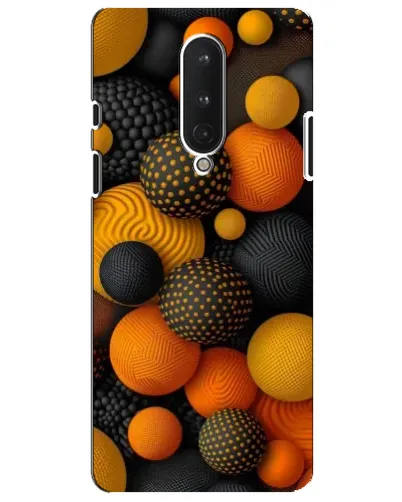 Чохол для OnePlus 8 з картинкою «Об'ємні помаранчеві сфери» Чохол для OnePlus 8 з картинкою «Об'ємні помаранчеві сфери»