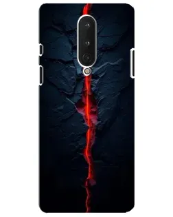 Чехол для OnePlus 8 с картинкой «Kрасная лавовая трещина» Чехол для OnePlus 8 с картинкой «Kрасная лавовая трещина»