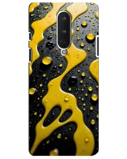 Чехол для OnePlus 8 с картинкой «Жидкое желтое золото» Чехол для OnePlus 8 с картинкой «Жидкое желтое золото»