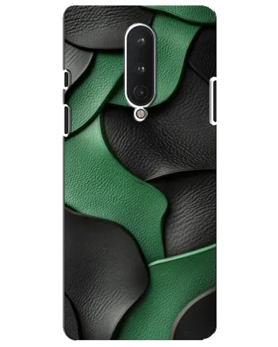 Чохол для OnePlus 8 з картинкою «Зелені шкіряні хвилі» Чохол для OnePlus 8 з картинкою «Зелені шкіряні хвилі»