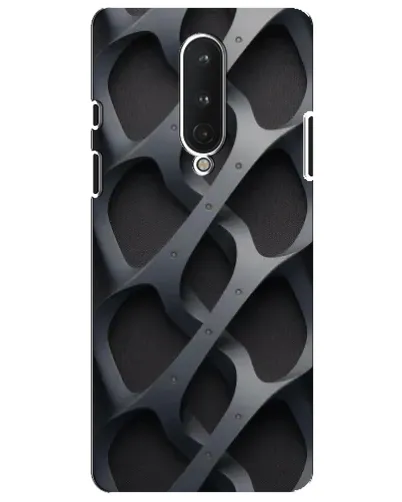 Чохол для OnePlus 8 з картинкою «Об'ємне сіре плетіння» Чохол для OnePlus 8 з картинкою «Об'ємне сіре плетіння»