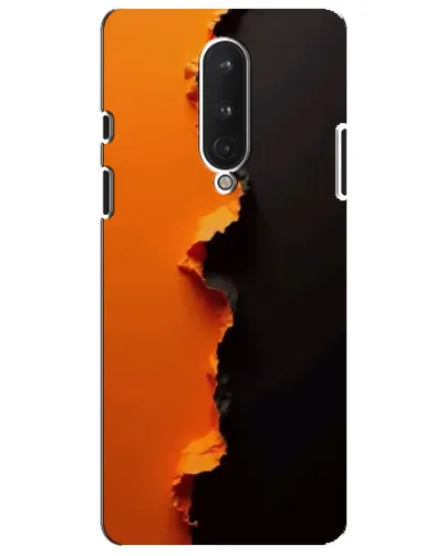 Чохол для OnePlus 8 з картинкою «Помаранчевий розлом» Чохол для OnePlus 8 з картинкою «Помаранчевий розлом»