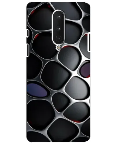 Чохол для OnePlus 8 з картинкою «Об'ємна темна решітка» Чохол для OnePlus 8 з картинкою «Об'ємна темна решітка»