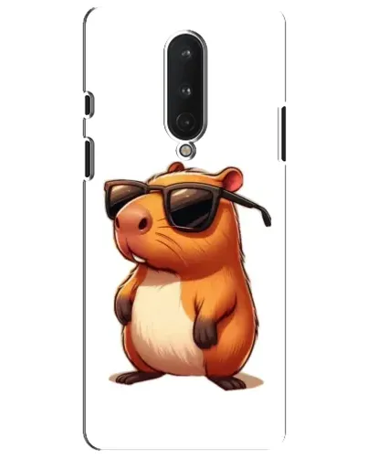 Чехол для OnePlus 8 с картинкой «Капибара в очках»
