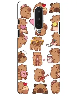 Чехол для OnePlus 8 с картинкой «Стикерпак с капибарами» Чехол для OnePlus 8 с картинкой «Стикерпак с капибарами»