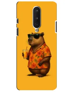 Чехол для OnePlus 8 с картинкой «Капибара на отдыхе» Чехол для OnePlus 8 с картинкой «Капибара на отдыхе»