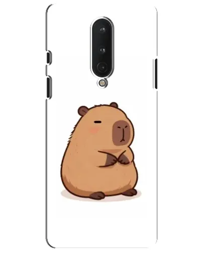 Чехол для OnePlus 8 с картинкой «Толстенькая капибара»