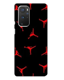 Чохол для OnePlus 9 Pro з картинкою «Jordan Red Pattern» Чохол для OnePlus 9 Pro з картинкою «Jordan Red Pattern»