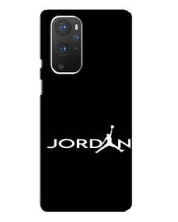 Чохол для OnePlus 9 Pro з картинкою «Jordan White Logo»