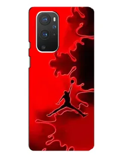 Чохол для OnePlus 9 Pro з картинкою «Jordan Red Smoke»