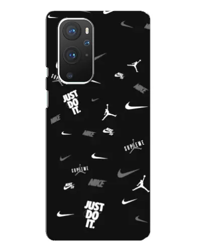 Чохол для OnePlus 9 Pro з картинкою «Nike Black Pattern» Чохол для OnePlus 9 Pro з картинкою «Nike Black Pattern»