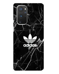 Чохол для OnePlus 9 Pro з картинкою «Білий мармур Adidas»