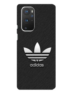 Чохол для OnePlus 9 Pro з картинкою «Adidas Карбонова текстура»