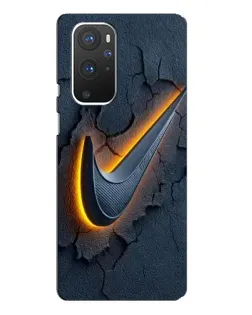 Чохол для OnePlus 9 Pro з картинкою «Об'ємний логотип Найк»