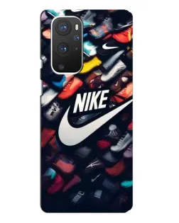 Чохол для OnePlus 9 Pro з картинкою «Колекція кросівок Nike»