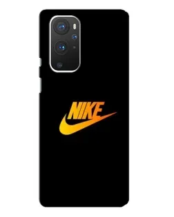 Чохол для OnePlus 9 Pro з картинкою «Золотий логотип Nike»