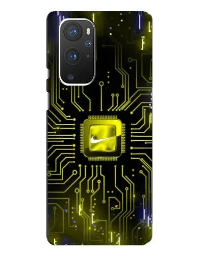 Чохол для OnePlus 9 Pro з картинкою «Nike — золота іскра» Чохол для OnePlus 9 Pro з картинкою «Nike — золота іскра»