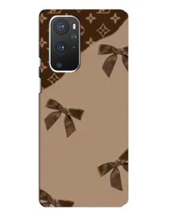 Чохол для OnePlus 9 Pro з картинкою «LV — кавовий атлас»
