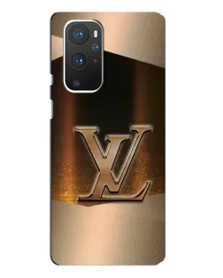 Чохол для OnePlus 9 Pro з картинкою «LV — золоте сяйво»