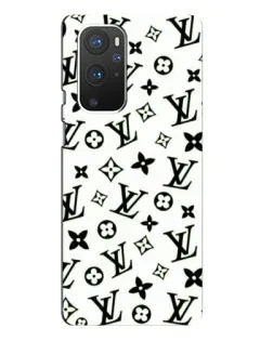 Чохол для OnePlus 9 Pro з картинкою «Монохромний хаос LV»