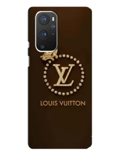 Чохол для OnePlus 9 Pro з картинкою «LV — золота печатка»