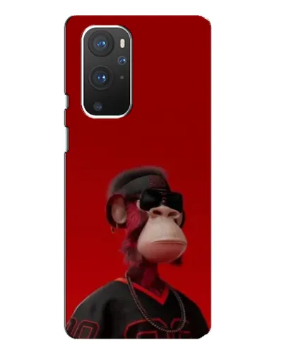 Чохол для OnePlus 9 Pro з картинкою «Bored Ape в червоному» Чохол для OnePlus 9 Pro з картинкою «Bored Ape в червоному»