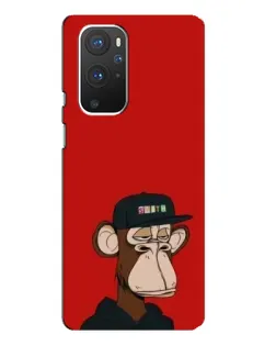Чохол для OnePlus 9 Pro з картинкою «Bored Ape — червоний фон» Чохол для OnePlus 9 Pro з картинкою «Bored Ape — червоний фон»