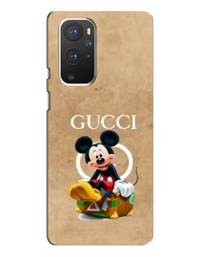 Чохол для OnePlus 9 Pro з картинкою «Міккі Маус Gucci — крафт» Чохол для OnePlus 9 Pro з картинкою «Міккі Маус Gucci — крафт»