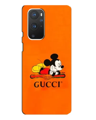 Чохол для OnePlus 9 Pro з картинкою «Міккі Маус Gucci — помаранч» Чохол для OnePlus 9 Pro з картинкою «Міккі Маус Gucci — помаранч»