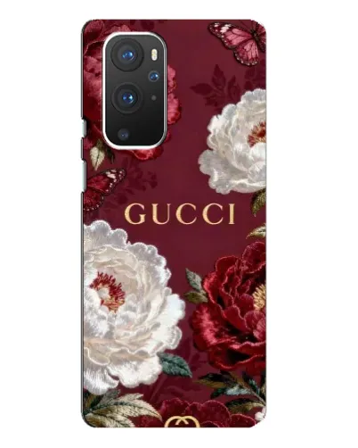 Чохол для OnePlus 9 Pro з картинкою «Gucci — бордові троянди» Чохол для OnePlus 9 Pro з картинкою «Gucci — бордові троянди»