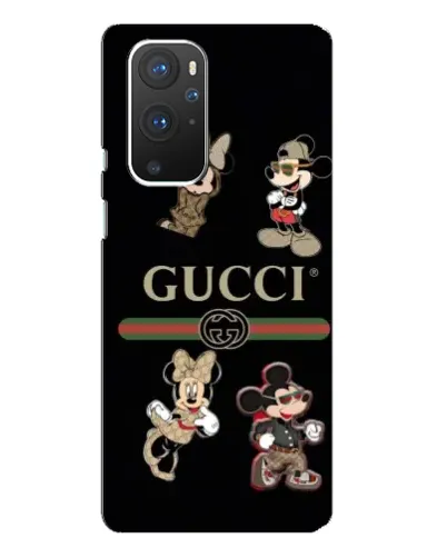 Чохол для OnePlus 9 Pro з картинкою «Gucci — герої Disney та монограма» Чохол для OnePlus 9 Pro з картинкою «Gucci — герої Disney та монограма»