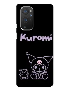 Чохол для OnePlus 9 Pro з картинкою «Kuromi — чорний мінімалізм» Чохол для OnePlus 9 Pro з картинкою «Kuromi — чорний мінімалізм»
